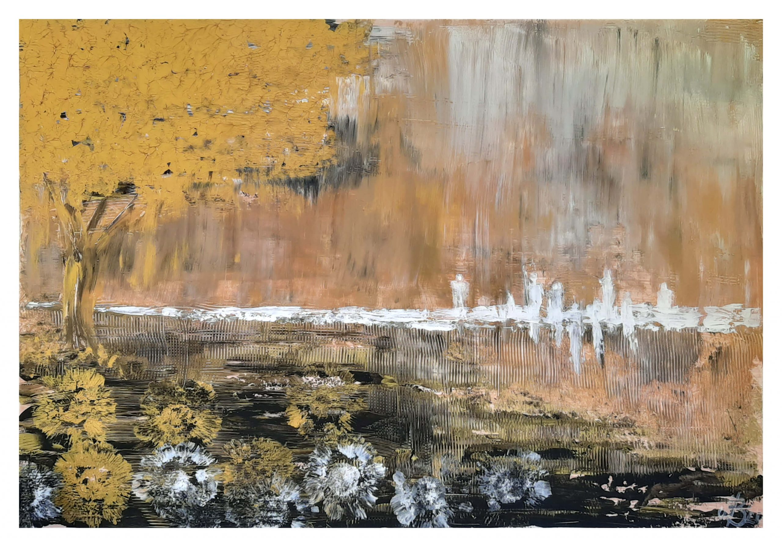 Ankunft der Menschen im goldenen Land